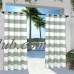 Exclusive Home Indoor/Outdoor Stripe Cabana Window Curtain Panel Pair with Grommet Top   556661315